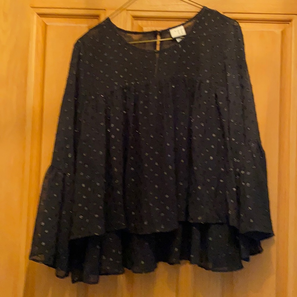 Stunning sparkle baby doll top